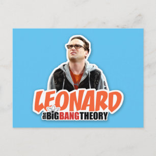 The Big Bang Theory Leonard Postcard