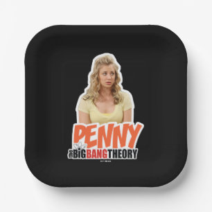 The Big Bang Theory Penny Paper Plate