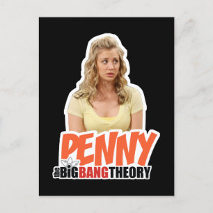 The Big Bang Theory Penny Postcard