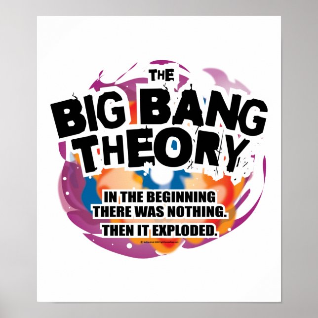 The Big Bang Theory Poster (Front)