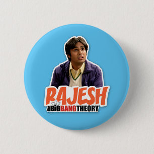 The Big Bang Theory Rajesh 6 Cm Round Badge