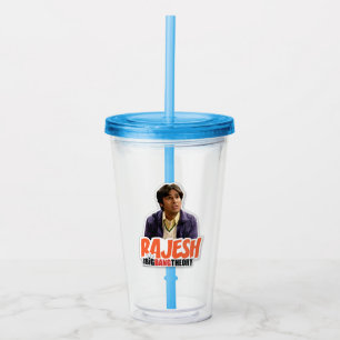The Big Bang Theory Rajesh Acrylic Tumbler