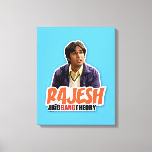 The Big Bang Theory Rajesh Canvas Print