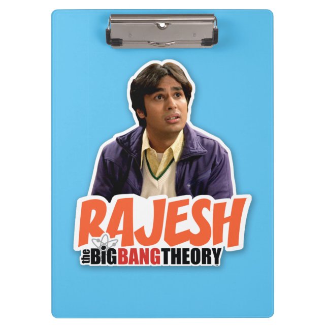 The Big Bang Theory | Rajesh Clipboard (Front)