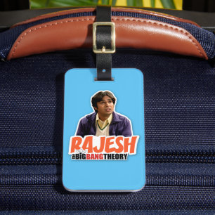 The Big Bang Theory Rajesh Luggage Tag