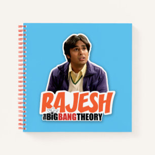 The Big Bang Theory Rajesh Notebook