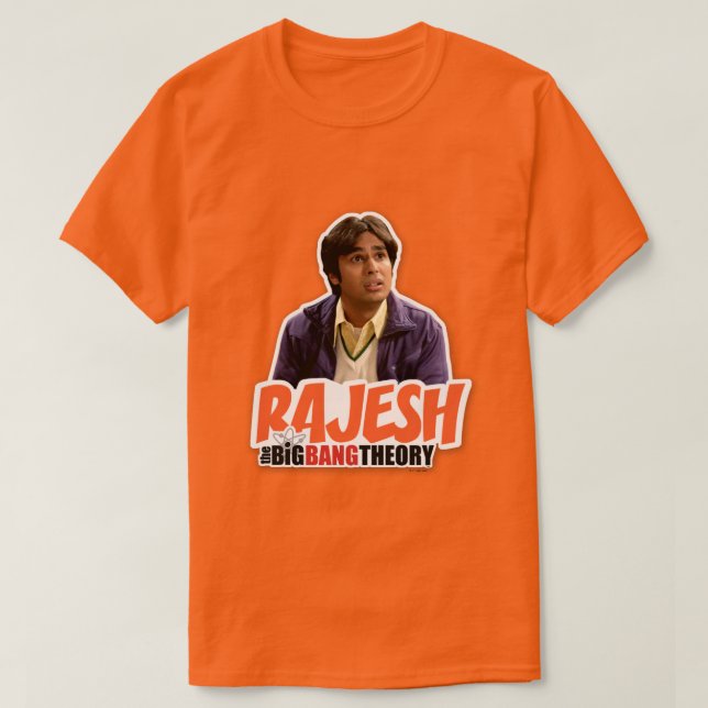 The Big Bang Theory | Rajesh T-Shirt (Design Front)