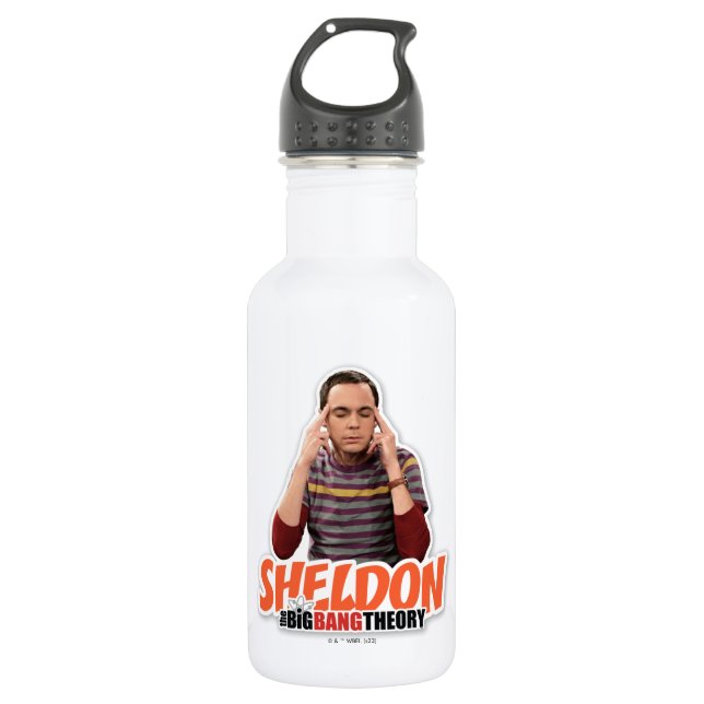 The Big Bang Theory | Sheldon 532 Ml Water Bottle (Front)