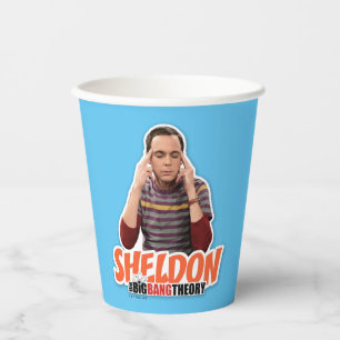 The Big Bang Theory Sheldon Paper Cups