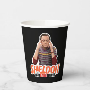 The Big Bang Theory Sheldon Paper Cups