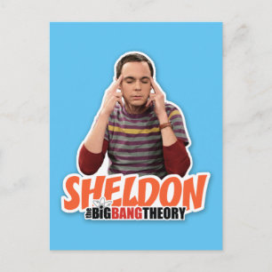 The Big Bang Theory Sheldon Postcard