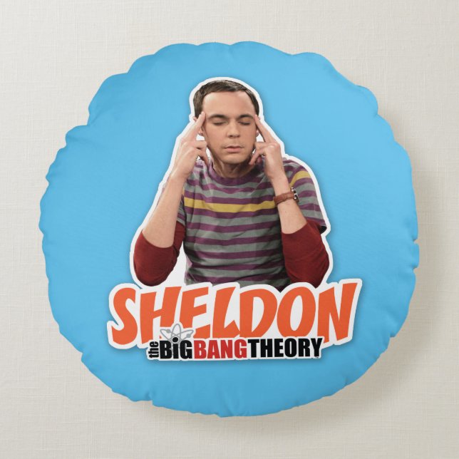 The Big Bang Theory | Sheldon Round Cushion (Front)