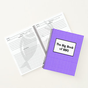 The Big Book of BBQ Recipes Notebook