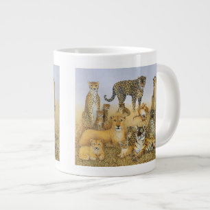 The Big Cats Large Coffee Mug