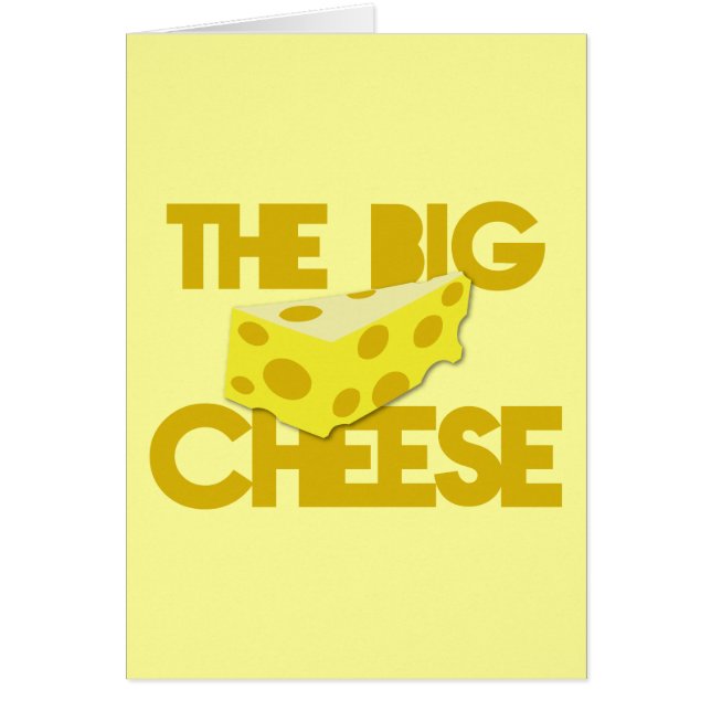 The BIG CHEESE! boss (Front)