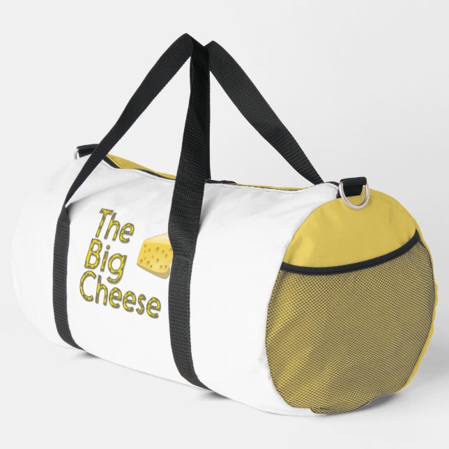 The Big Cheese Duffle Bag (Right Corner)