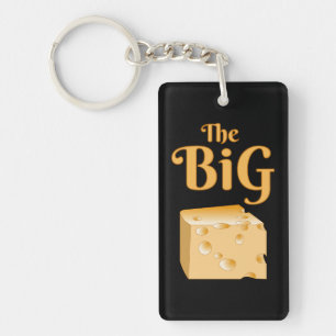 The Big Cheese Key Ring