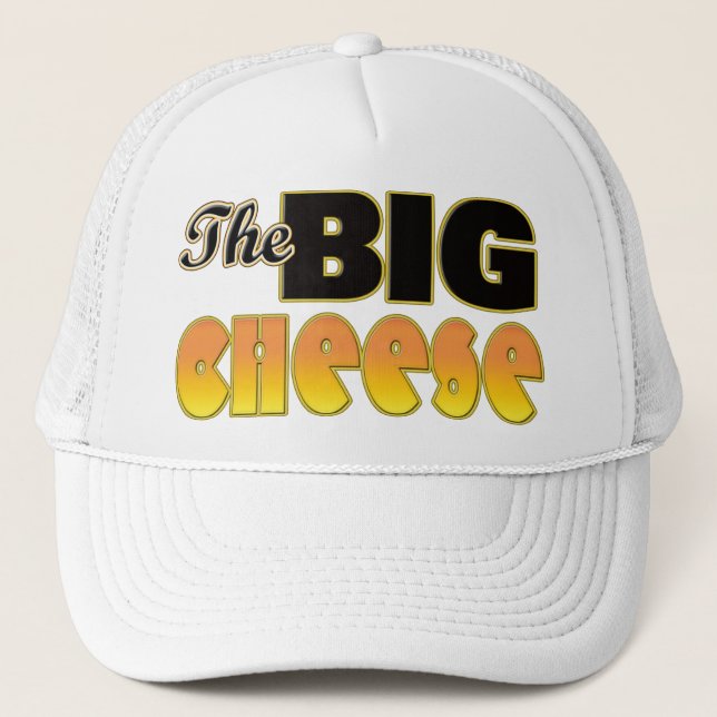 The Big Cheese Trucker Hat (Front)
