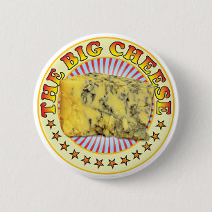 The Big Cheese v2 6 Cm Round Badge