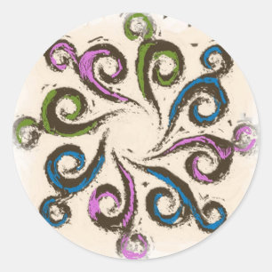 The Big Curl Sticker