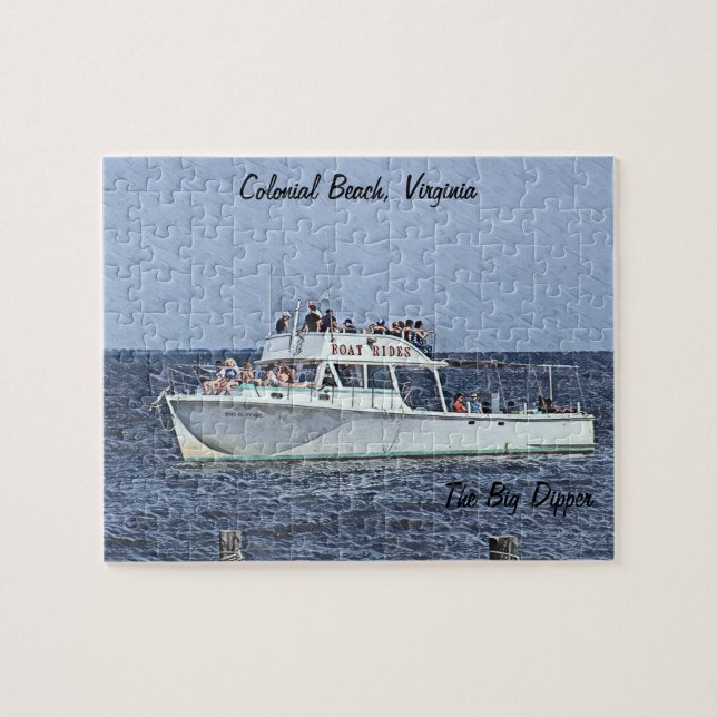 The Big Dipper at Colonial Beach, Virginia Jigsaw Puzzle (Horizontal)