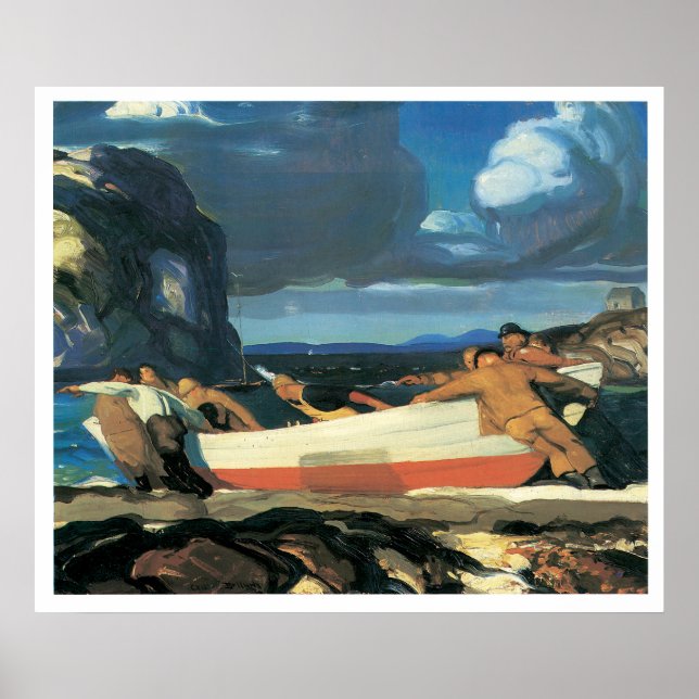 The Big Dory, George Bellows 1913 Poster (Front)