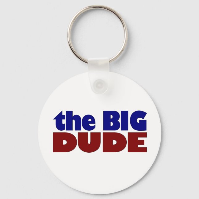 The Big Dude Key Ring (Front)