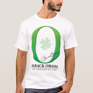 The Big Green O - Barack Obama for President T-Shirt