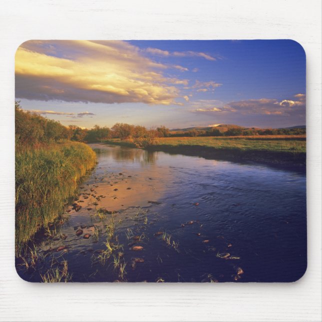 The Big Hole River at last light near Jackson Mouse Pad (Front)
