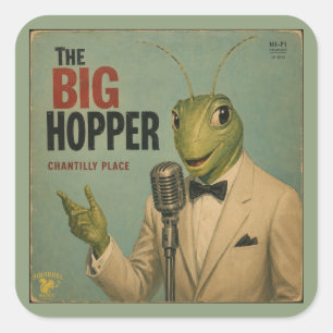 The Big Hopper: a Parody Square Sticker