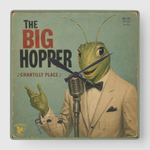 The Big Hopper: a Parody Square Wall Clock