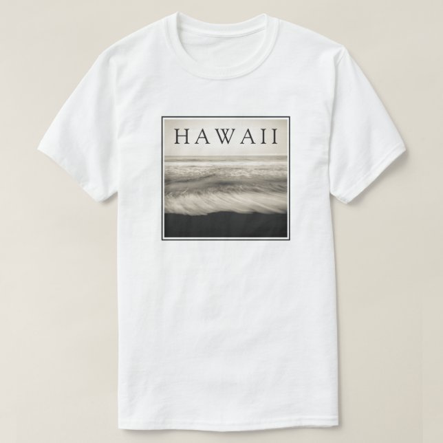 The Big Island Beach Hawaii T-Shirt (Design Front)