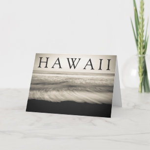 The Big Island Beach Hawaii Thank You Card