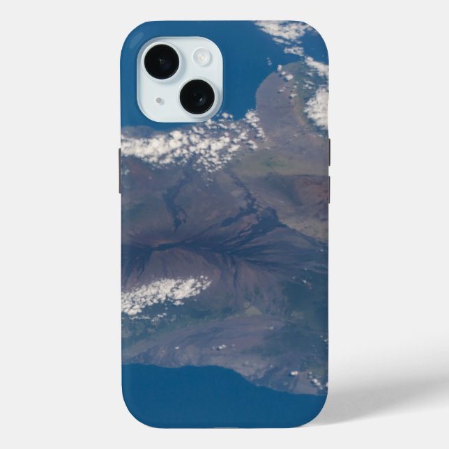 The Big Island Of Hawaii And Its Mountains Case-Mate iPhone Case (Back)