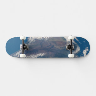 The Big Island Of Hawaii And Its Mountains Skateboard