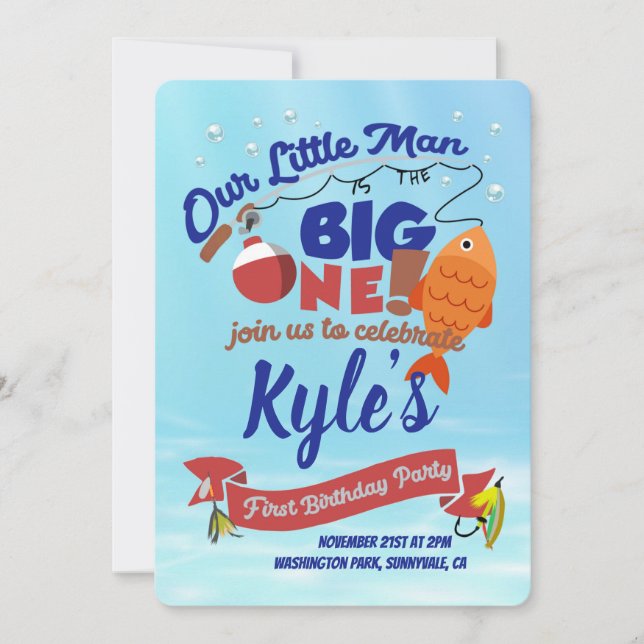 The Big One Birthday Card (Front)