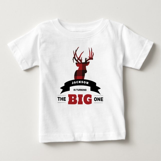 The Big One Birthday T-Shirt - First Birthday (Front)
