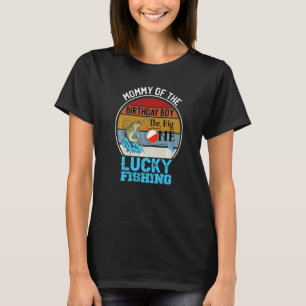 The Big One Birthday Theme Fishing Mommy Of The Bi T-Shirt
