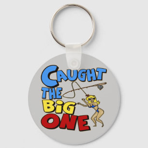 The Big One Fishing T-shirts and Gifts Key Ring