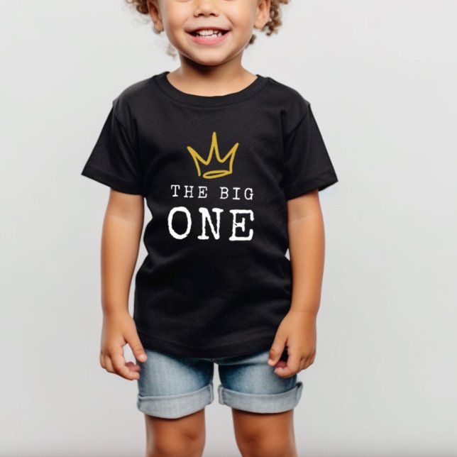 The BIG ONE | Notorious 90's 1st Birthday Party Baby T-Shirt (Creator Uploaded)