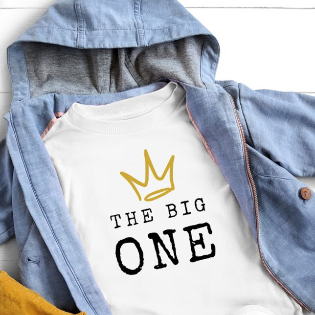 The BIG ONE | Notorious 90's 1st Birthday Party Baby T-Shirt (Creator Uploaded)