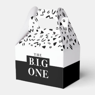 The BIG one Party favour box