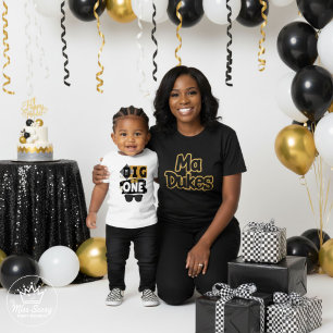 The Big One Retro Hip Hop 1st Birthday Toddler T-Shirt