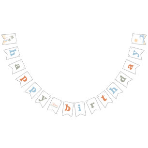 The Big One Surf Summer Boy 1st Birthday Bunting
