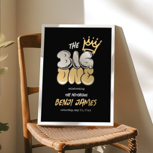 The Big One   The Notorious 90s 1st Birthday Party Poster