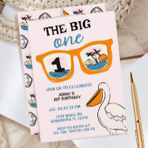 The Big One Tropical Girls First Birthday