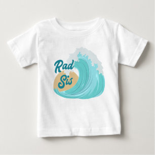 The Big One Wave Birthday Rad Sis T-Shirt