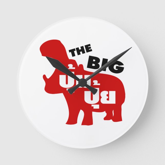 THE BIG PUM PUI ☆ Fat in Thai Language ☆ Round Clock (Front)