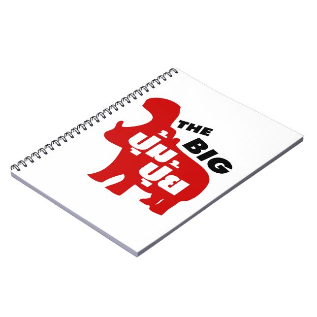 THE BIG PUM PUI ☆ Fat in Thai Language ☆ Spiral Notebook (Left Side)