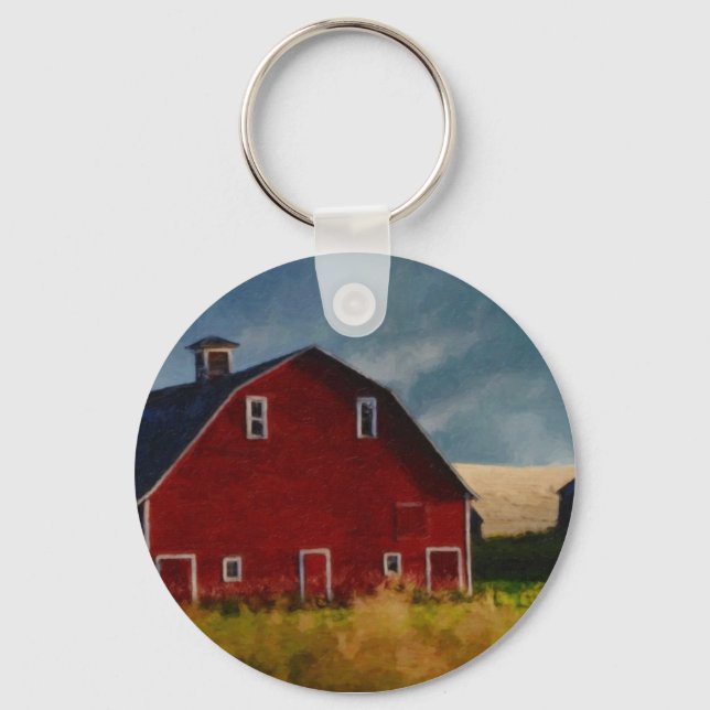 The Big Red Barn Key Ring (Front)